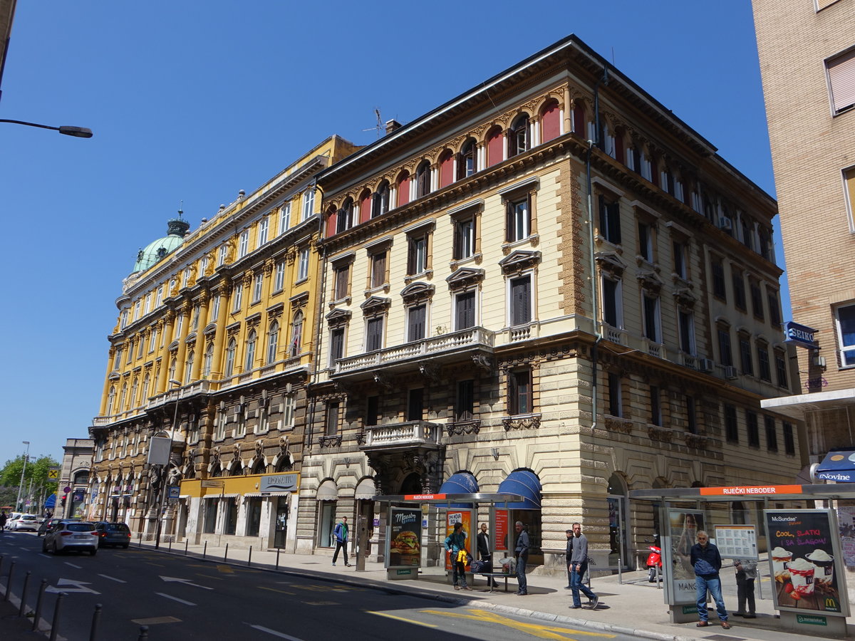 Rijeka, Palaca Ploech an der Tripimirova Strae (30.04.2017)