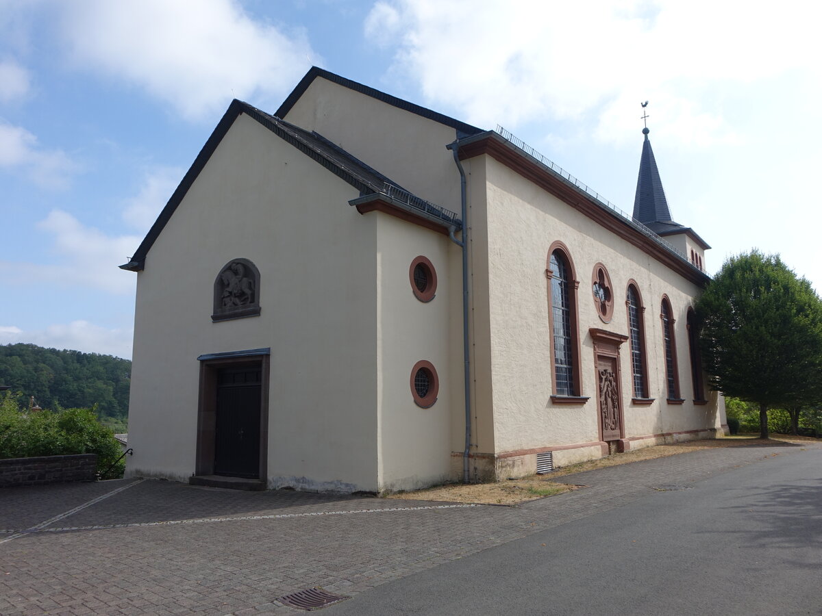 Ringhuscheid, Pfarrkirche St. Martin, erbaut 1829, Ostturm von 1932 (18.07.2026)