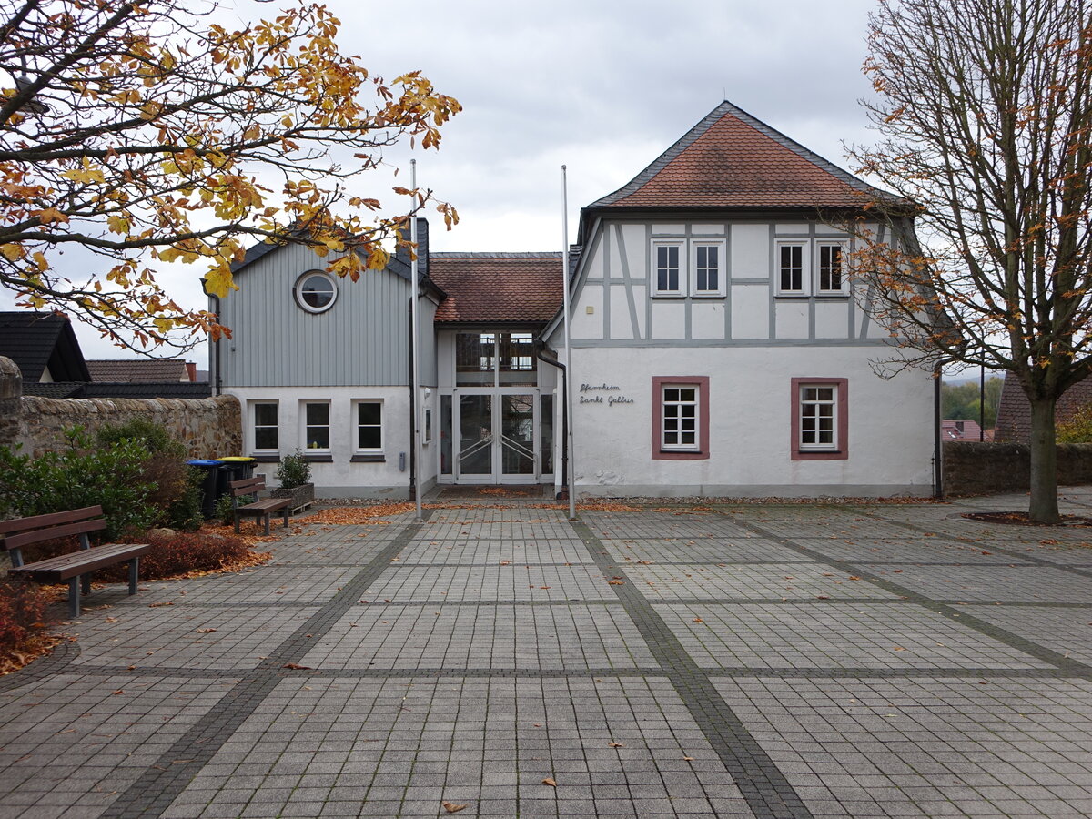 Rockenberg, Pfarrheim in der Kirchgasse (01.11.2021)