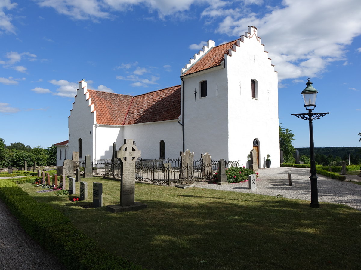 Rddinge Kyrka, erbaut im 12. Jahrhundert (11.06.2016)