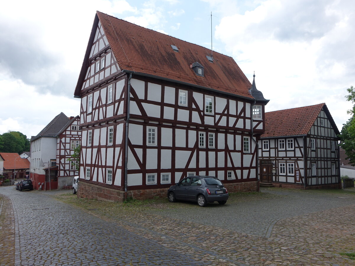 Rosenthal, historisches Rathaus in der Zehntstrae (17.05.2022)