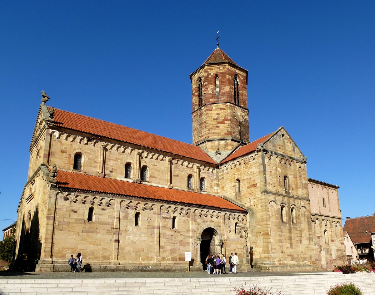 Rosheim, Pfarrkirche St.Peter und Paul, Sept.2015