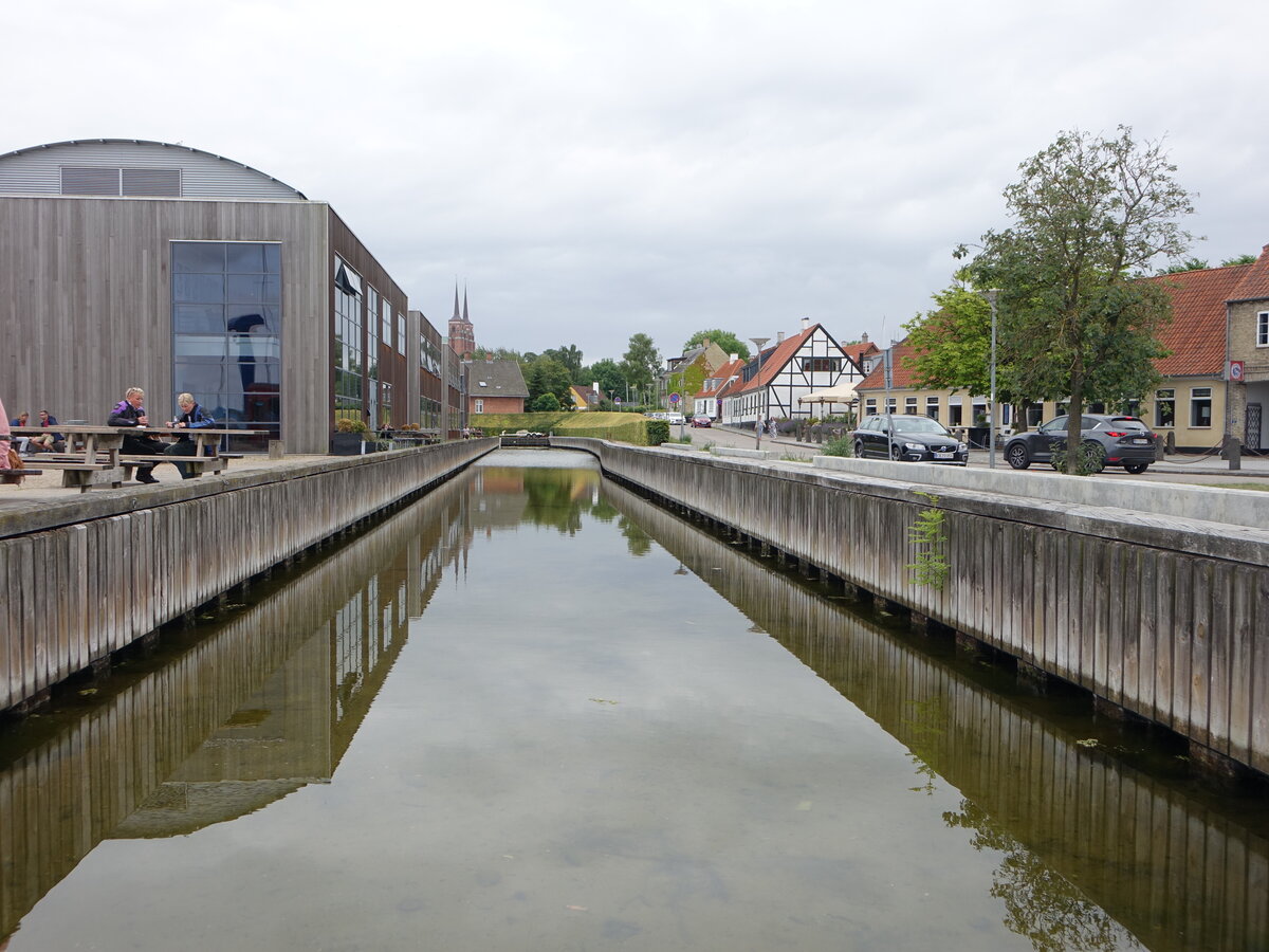 Roskilde, Hafenbecken an der Vindeboder Strae (21.07.2021)