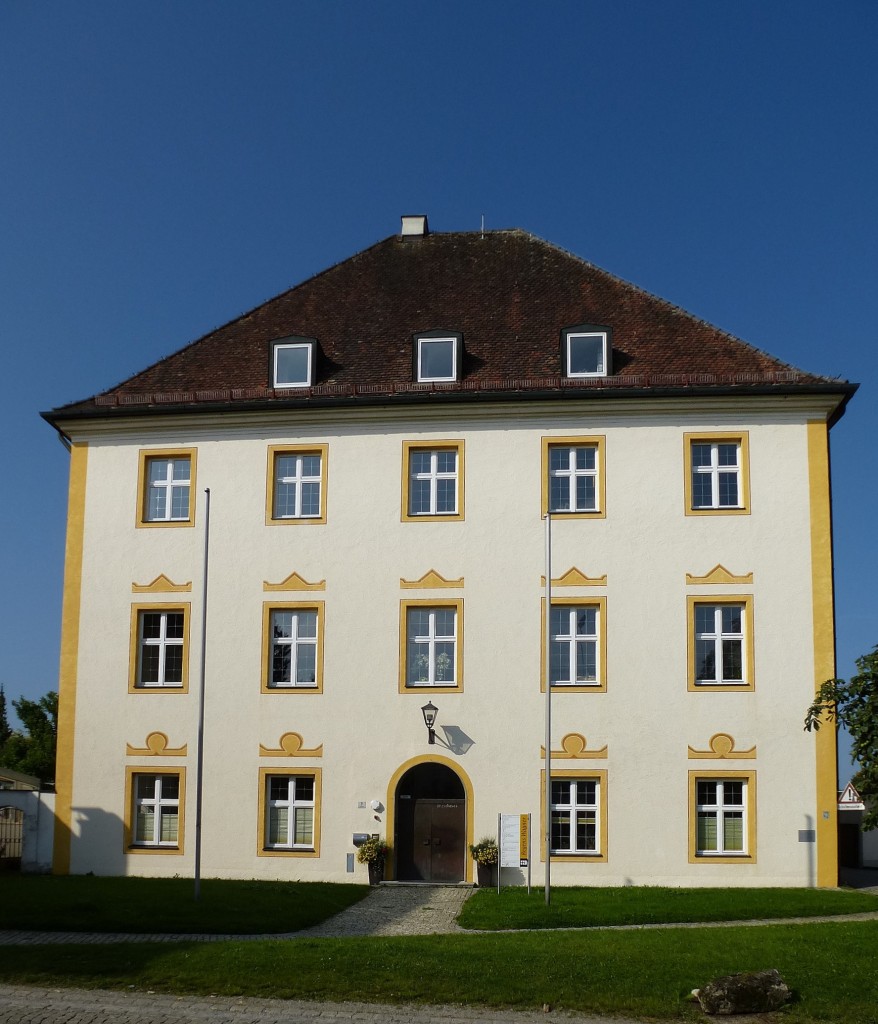 Rottenbuch, das Bräuhaus des ehemaligen Klosters, beherbergt heute eine Fachakademie, Sept.2014