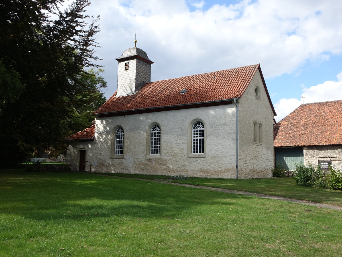 Rottorf, evangelische Kirche, erbaut 1542 (14.09.2025)