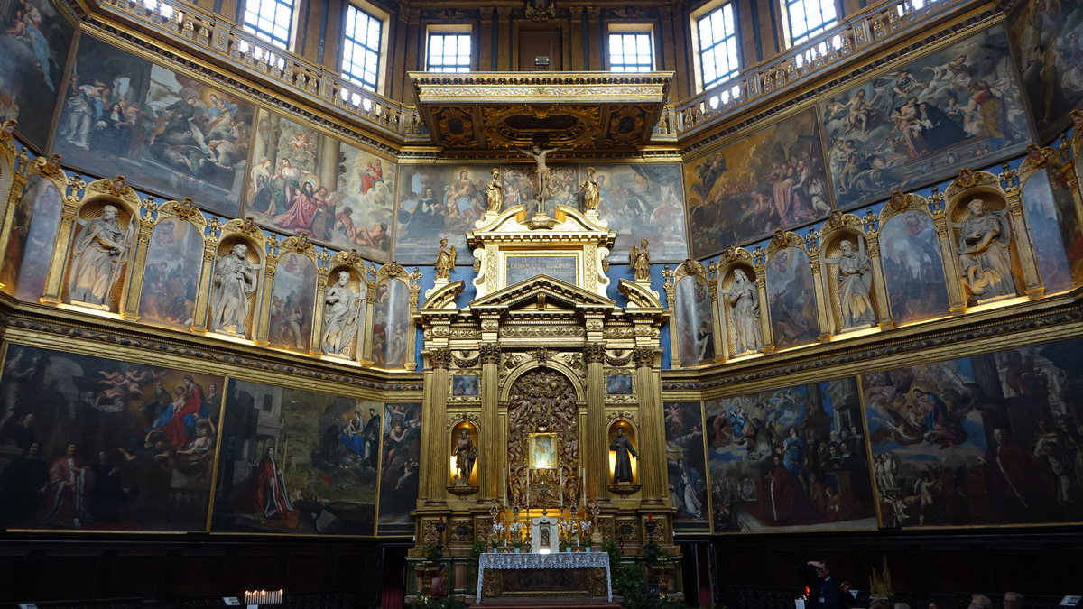 Rovigo, Fresken aus dem 17. Jahrhundert in der Chiesa della Beata Vergine del Soccorso (29.10.2017)