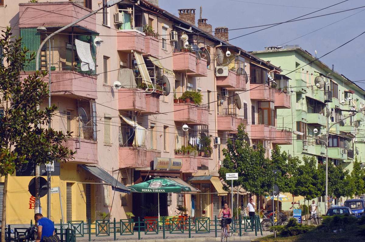 Rruga Besnik Ceka in Shkodr - Aufnahme: 2012.