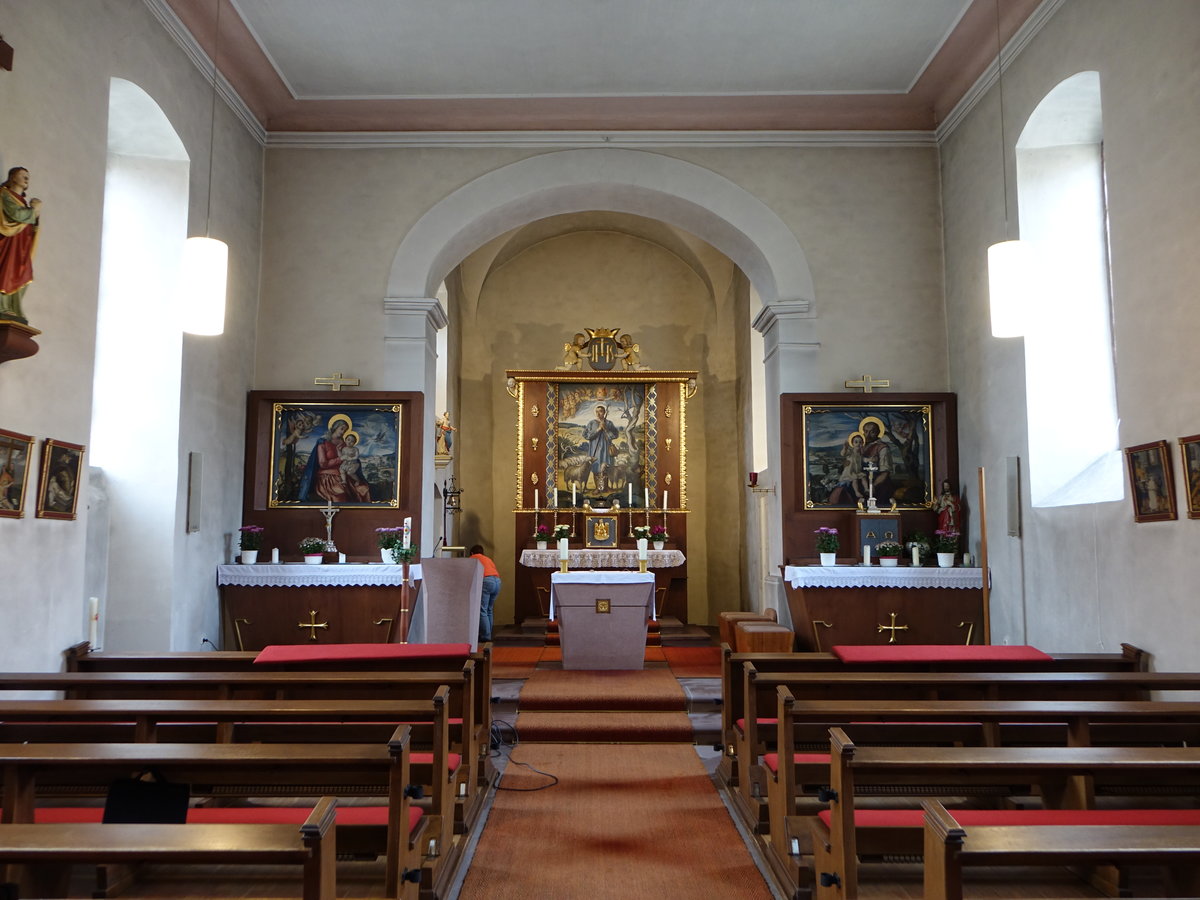 Rdenschwinden, Altre in der kath. Pfarrkirche St. Wendelin (16.10.2018)