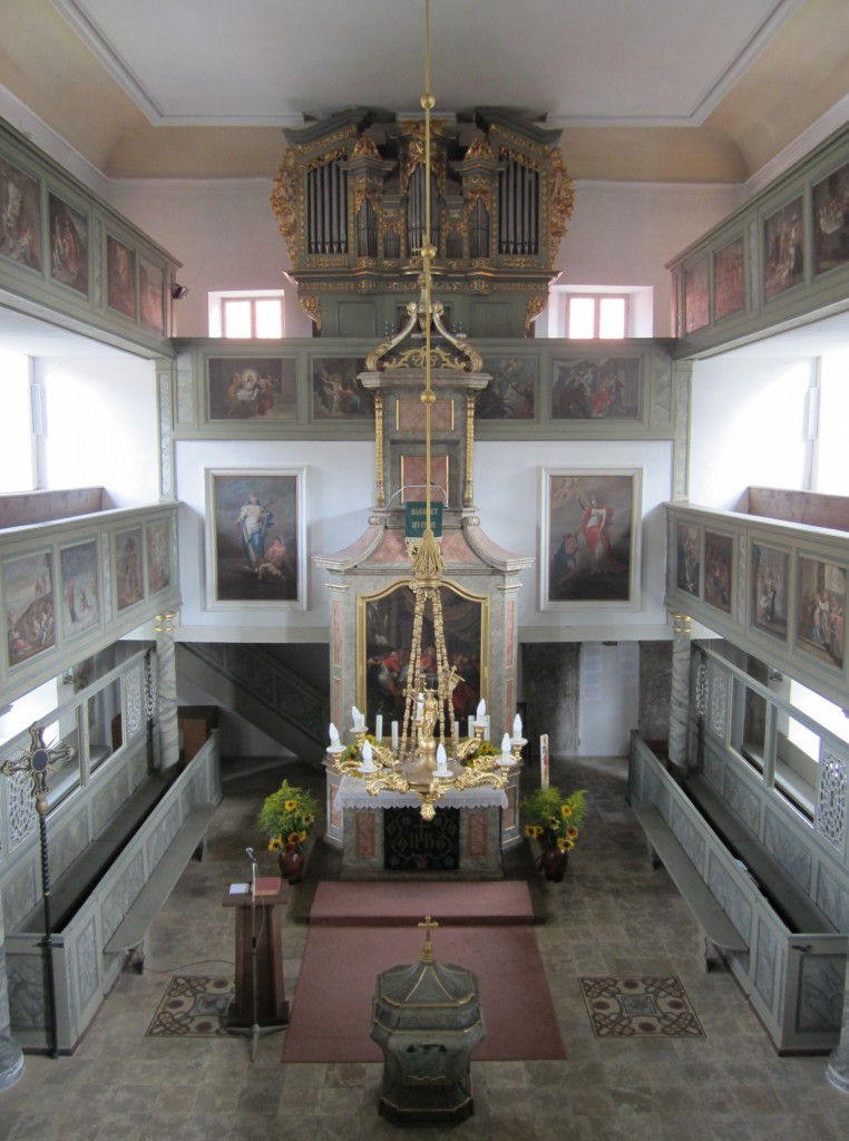 Rgland, Markgrafenkirche St. Margaretha, erbaut ab 1754 (10.08.2014) 