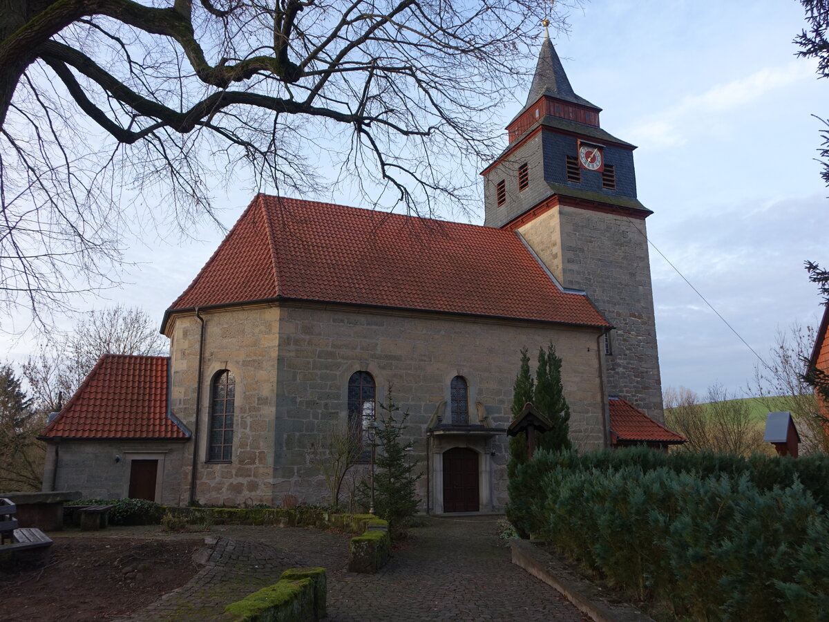 Rstungen, Pfarrkirche St. Martin, erbaut von 1799 bis 1800 (18.03.2024)