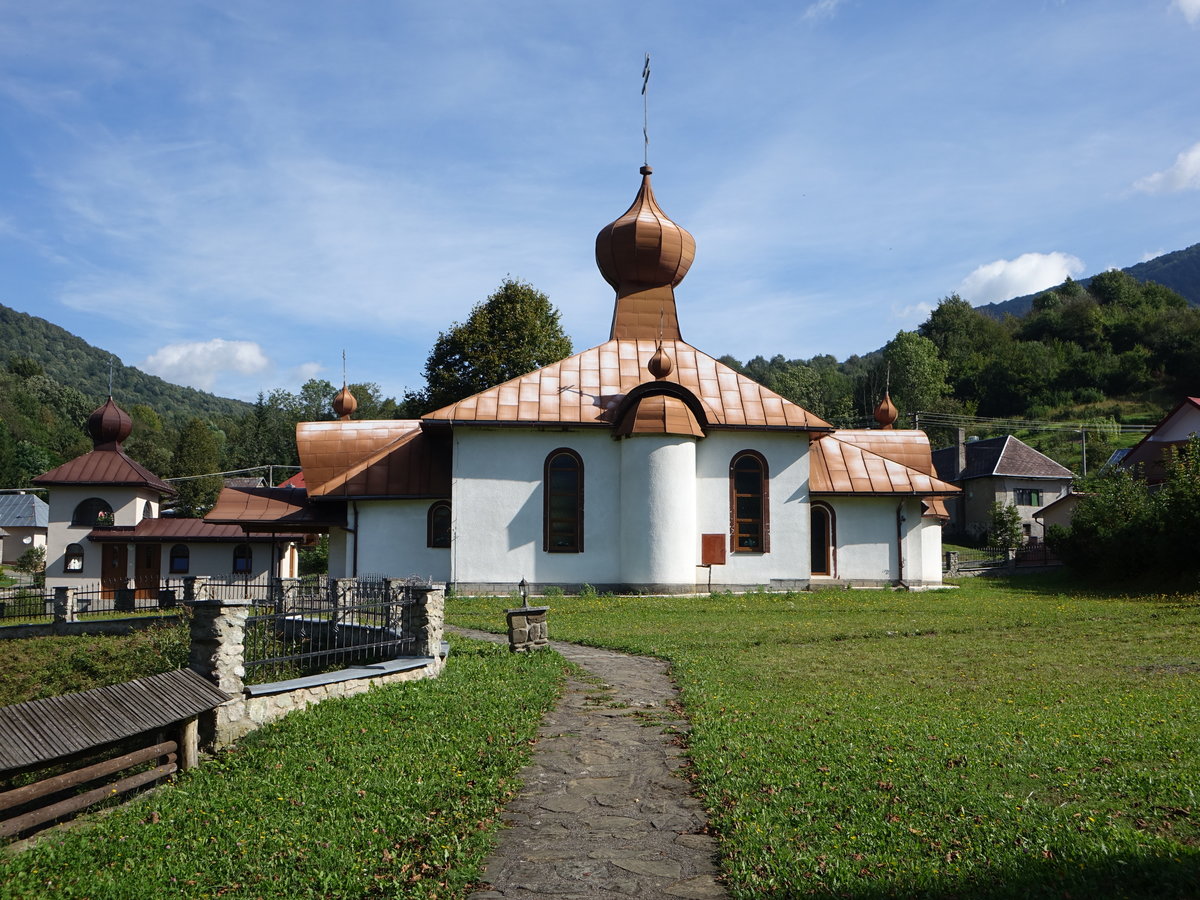 Rusky Potok, neue orthodoxe Pfarrkirche, erbaut 2000 (31.08.2020)