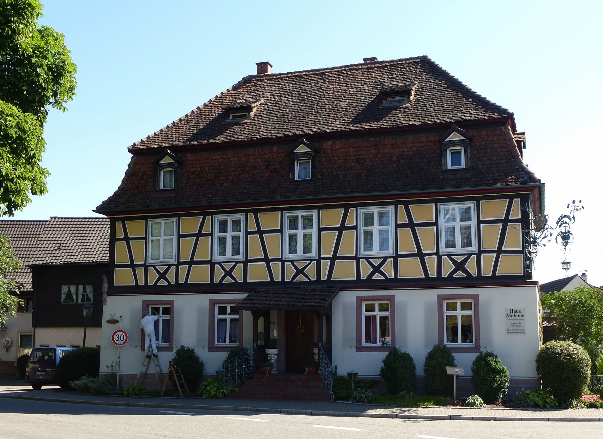 Rust, ehemaliges Gasthaus  Krone , das Gebäude stammt aus dem Jahr 1587, Juli 2014
