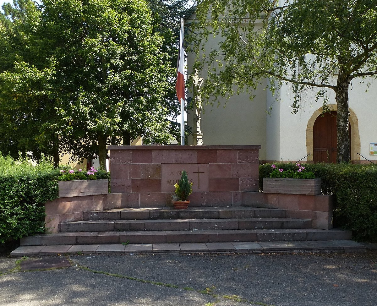 Rustenhart, Denkmal fr die Gefallenen der beiden Weltkriege, Aug.2017