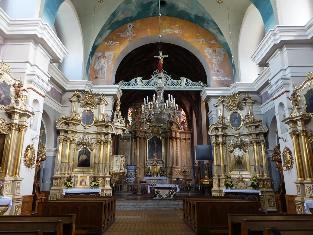 Rzeszow, barocke Altre in der St. Stanislaw Kirche (17.06.2021)