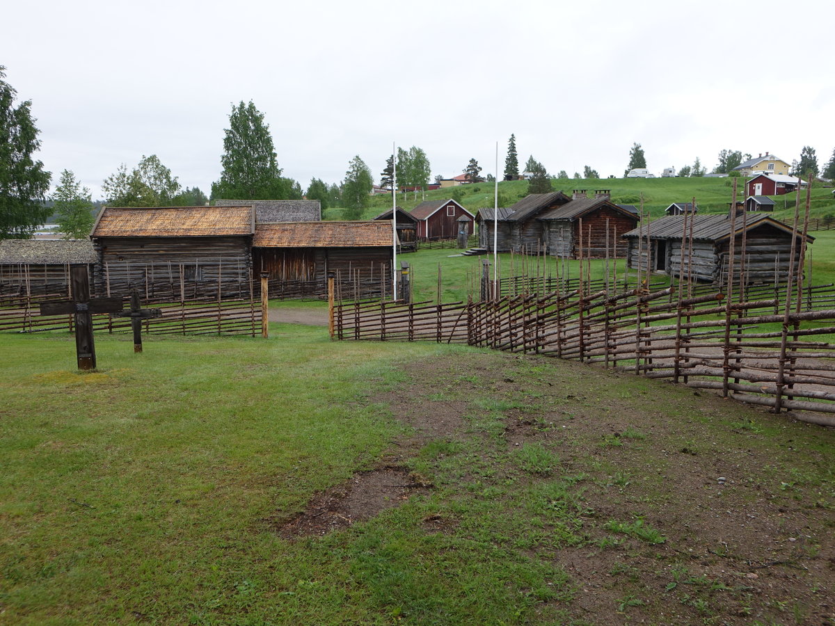 Srna, Freilichtmuseum Buskgarden, komplette Hofanlage aus dem 18. Jahrhundert (17.06.2017)