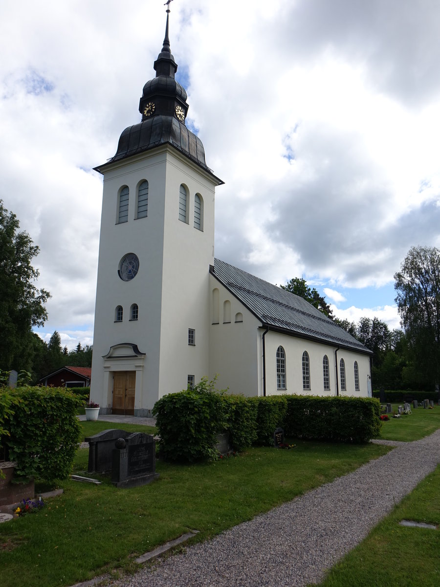 Sttna, Ev. Kirche, Holzkirche erbaut von 1742 bis 1748 (20.06.2017)