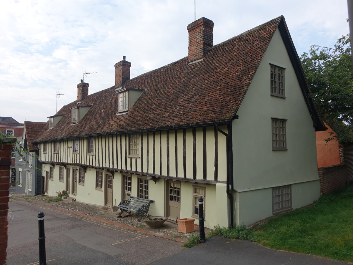 Saffron Walden, Fachwerkhaus am Church Path (07.09.2023)