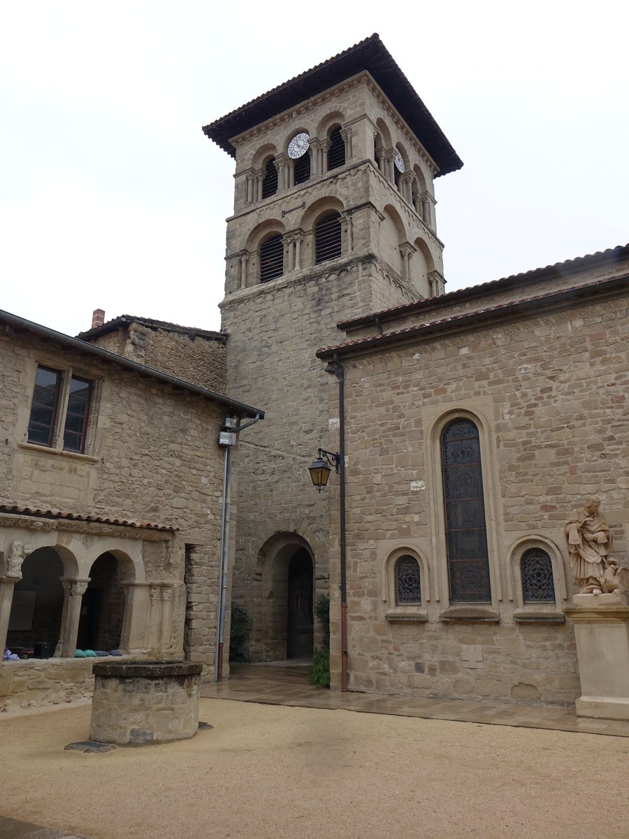 Saint-Donat-sur-l´Herbasse, Stiftskirche aus dem 11. Jahrhundert, Chor 15. Jahrhundert (18.09.2016)