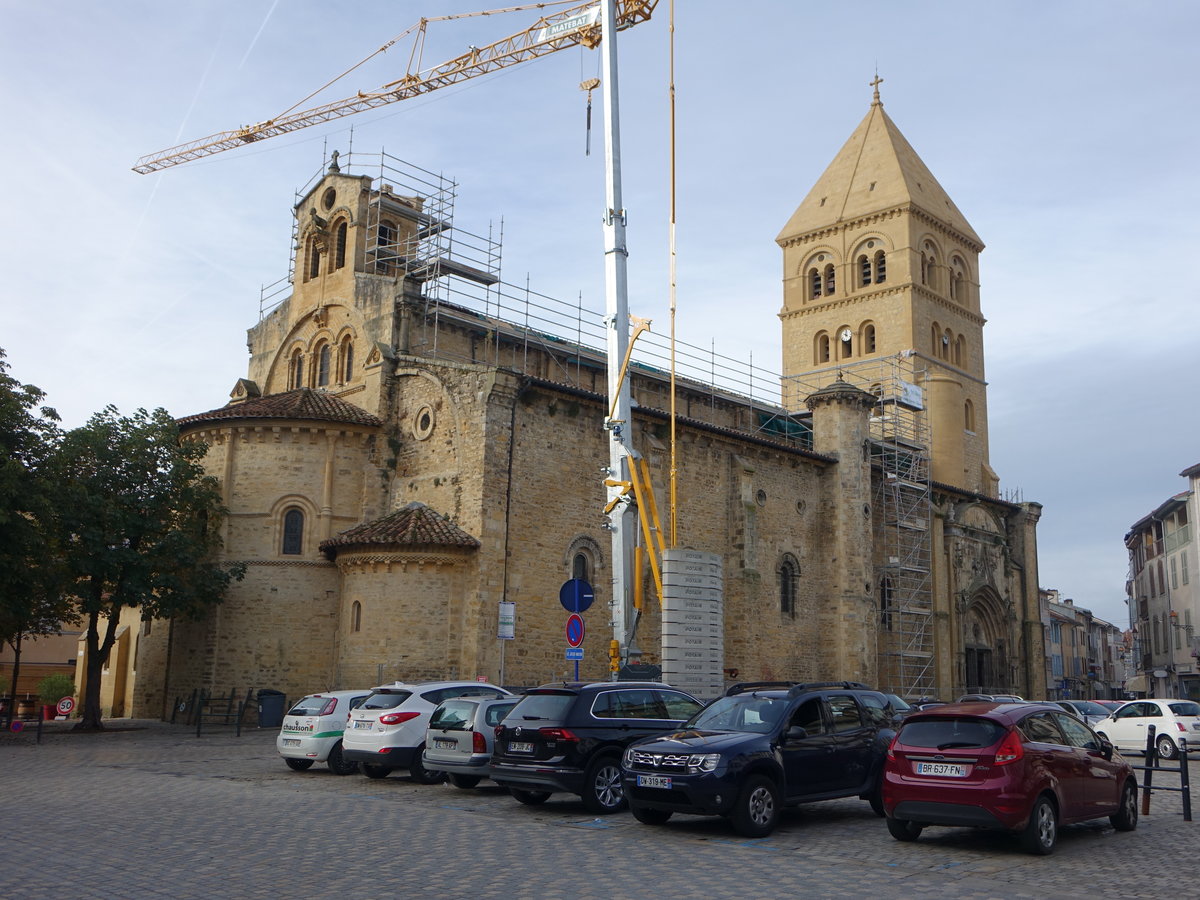 Saint-Gaudens, Abteikirche St. Pierre, erbaut im 11. Jahrhundert (01.10.2017)