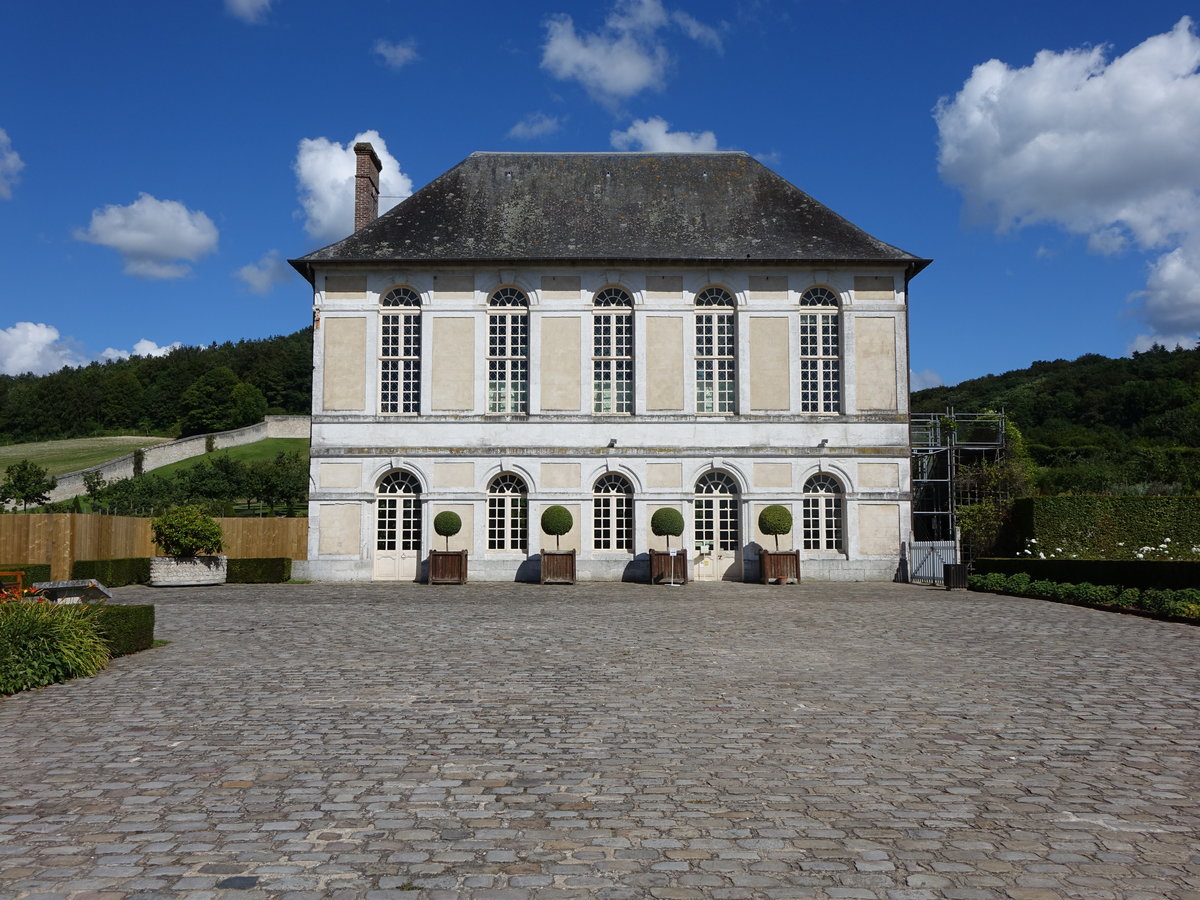 Saint-Martin de Boscherville, Abtsgebude der Abtei (14.07.2016)