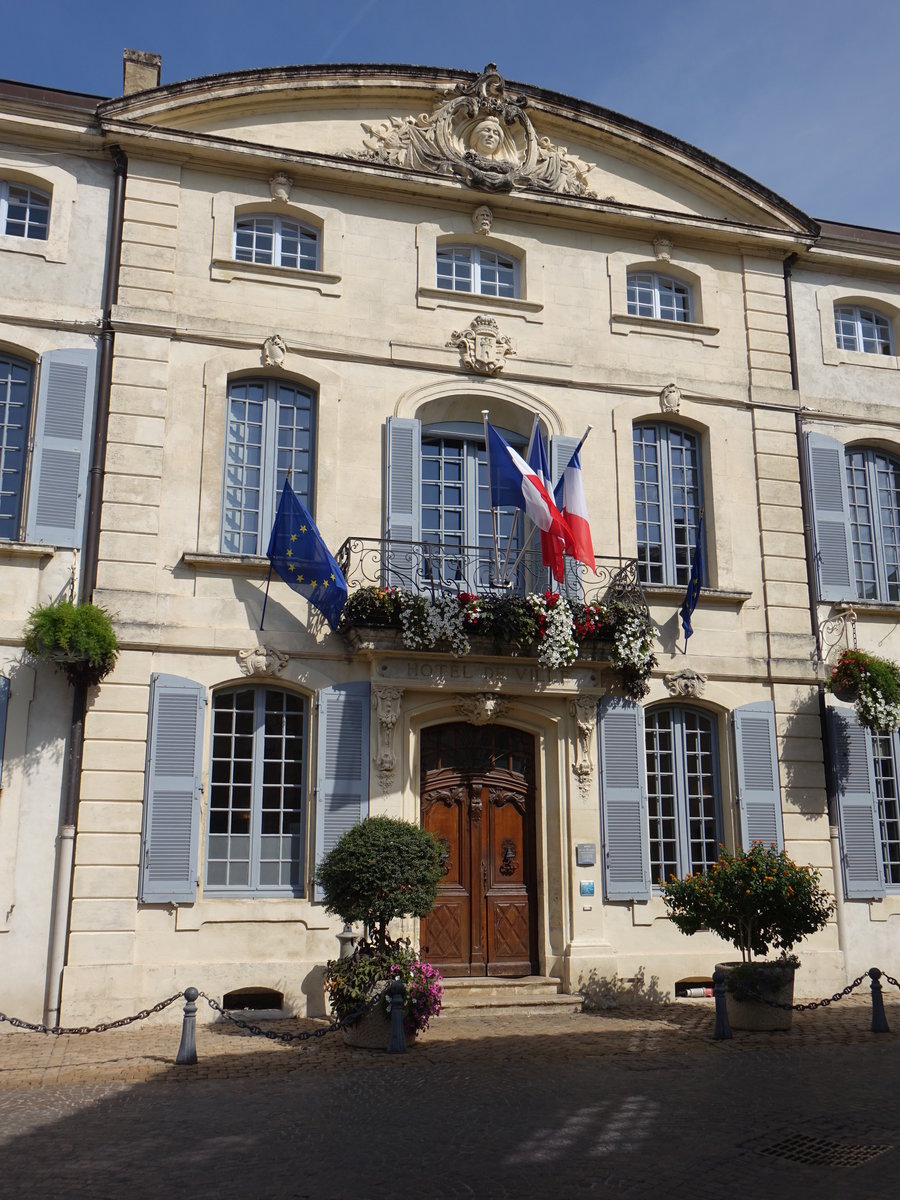 Saint-Paul-Trois-Chteaux, Rathaus in der Rue de l´Eveche (22.09.2017)