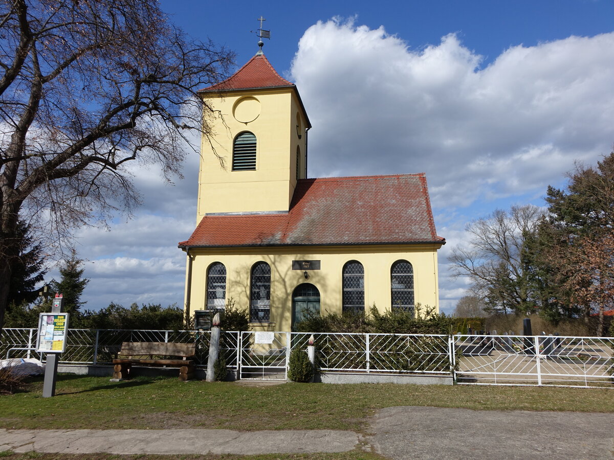 Salzbrunn, evangelische Kirche, erbaut von 1784 bis 1785 (12.03.2026)
