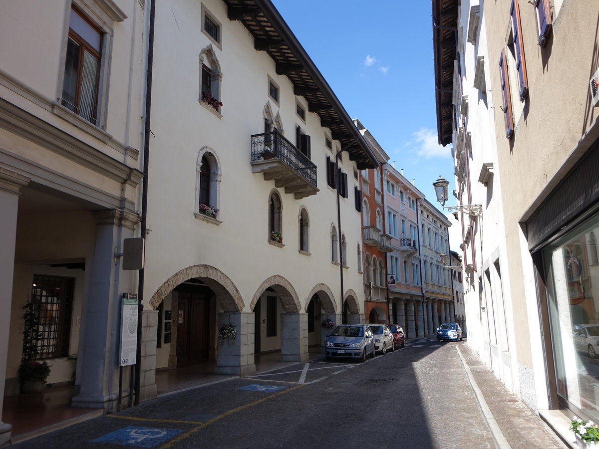 San Daniele del Friuli, altes Rathaus in der Via Garibaldi (05.05.2017)