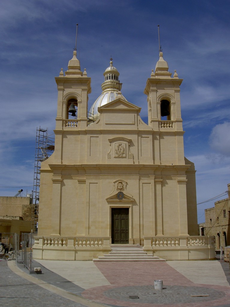 San Lawrenz, St. Laurentius Kirche (24.03.2014)