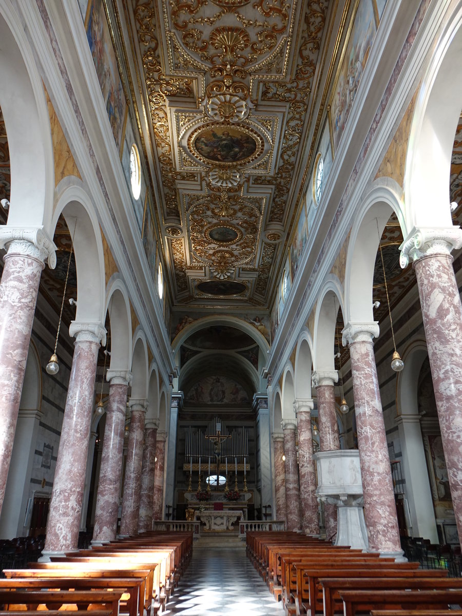 San Miniato, Innenraum der Kathedrale Santa Maria Assunta (16.06.2019)