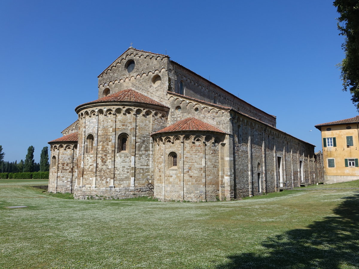 San Piero a Grado, romanische Basilika, erbaut im 11. Jahrhundert (18.06.2019) 