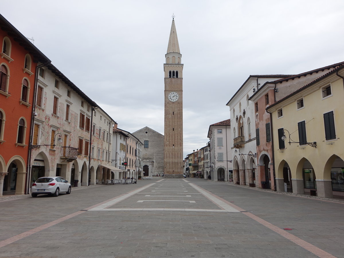 San Vito al Tagliamento, Dom St. Vito an der Piazza del Popolo (06.05.2017)