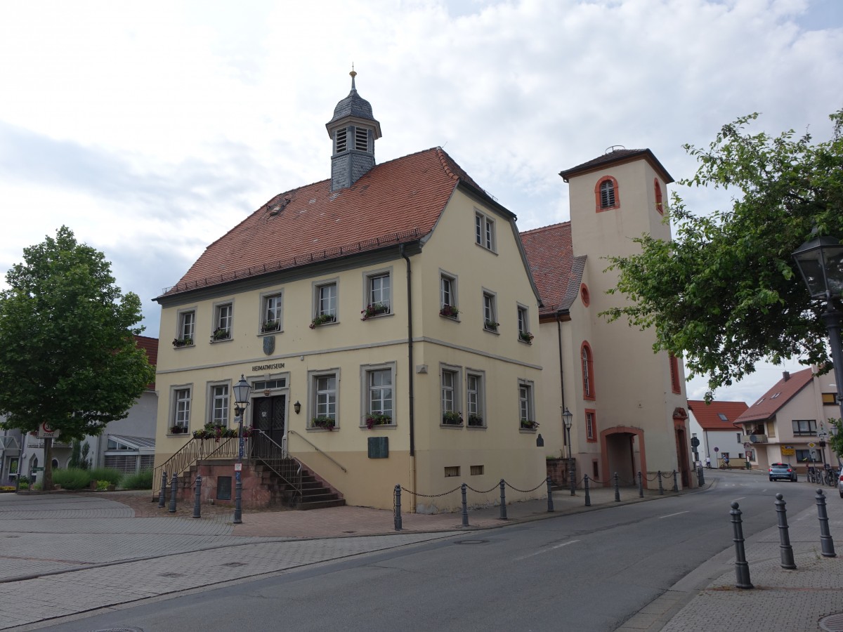 Sandhausen, Heimatmuseum und alte Synagoge (31.05.2015)