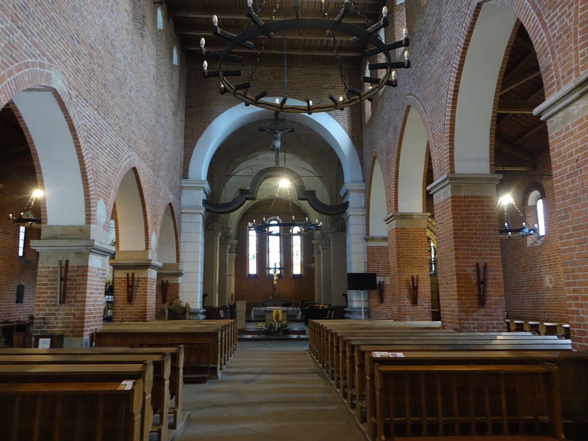 Sandomierz, Innenraum der Dominikanerkirche St. Paulus (18.06.2021)