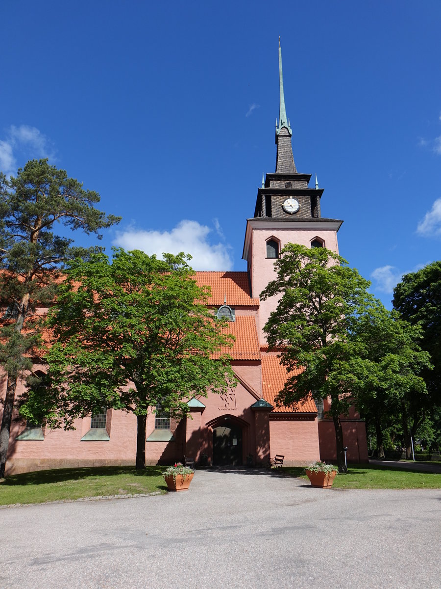 Sandviken, Ev. Kirche, erbaut 1931 durch Lars Israel Wahlman (22.06.2017)