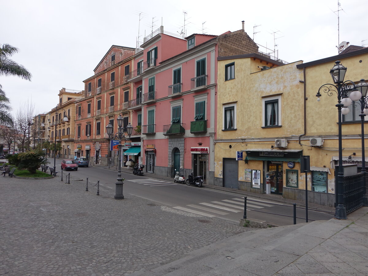 Sant Agnello, Gebude am Corso Italia (25.02.2023)