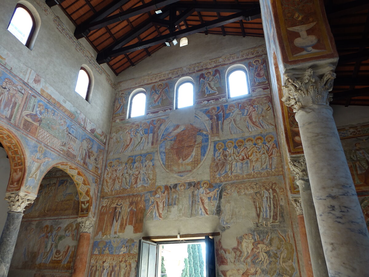 Sant’Angelo in Formis, romanische Fresken in der Klosterkirche (21.09.2022)