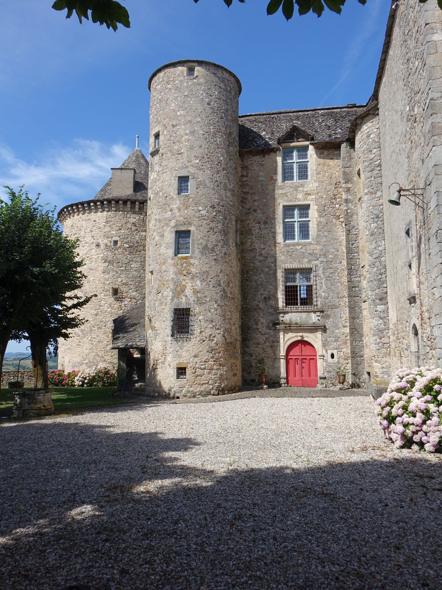 Sanvensa, Chateau, erbaut im 16. Jahrhundert (30.07.2018)