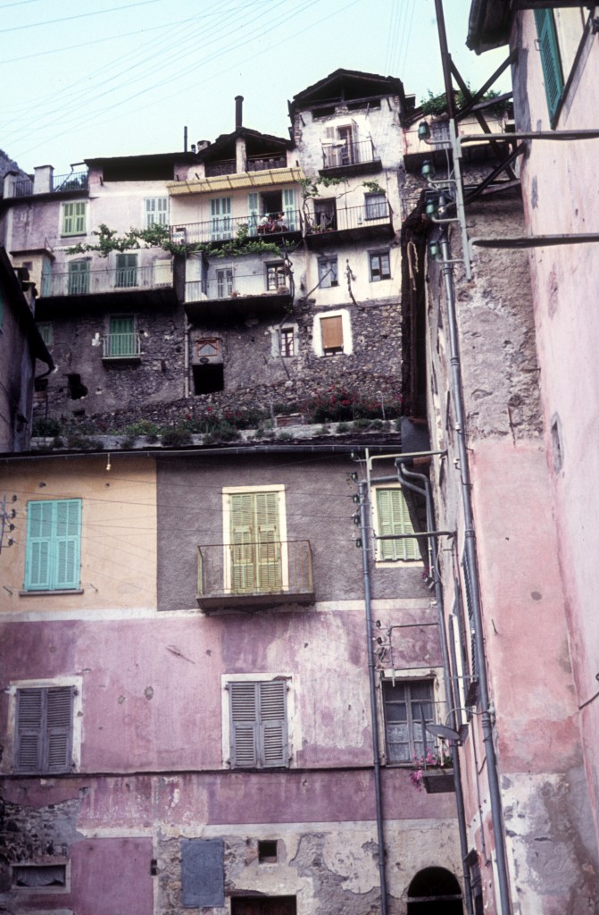 Saorge in der Region Provence-Alpes-Cte d'Azur. - Aufnahmedatum: 2. Juli 1972.