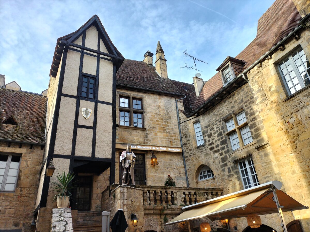 Sarlat, Restaurant Les chevaliers de la Tour, 17.12.2022