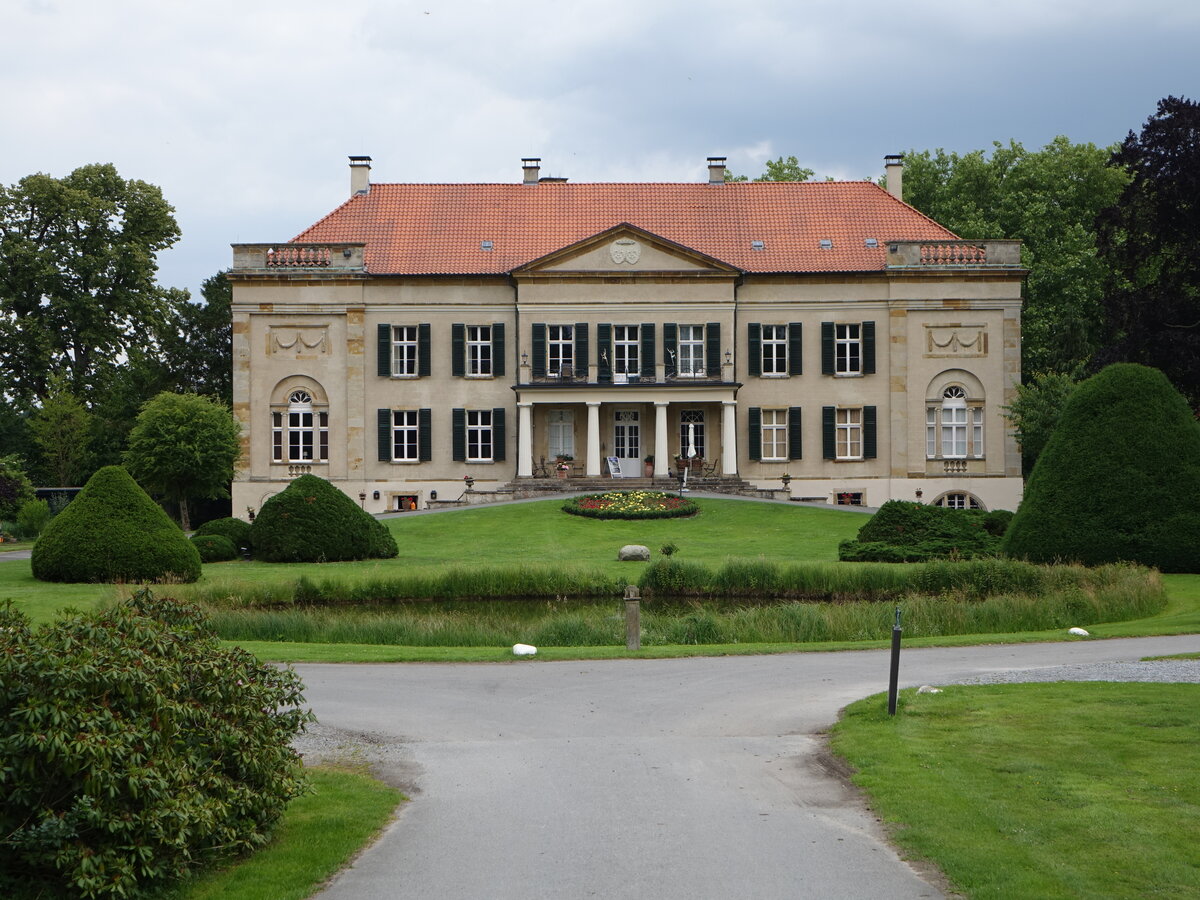 Sassenberg, Herrenhaus Harkotten von Korff, erbaut 1806 (16.06.2025)