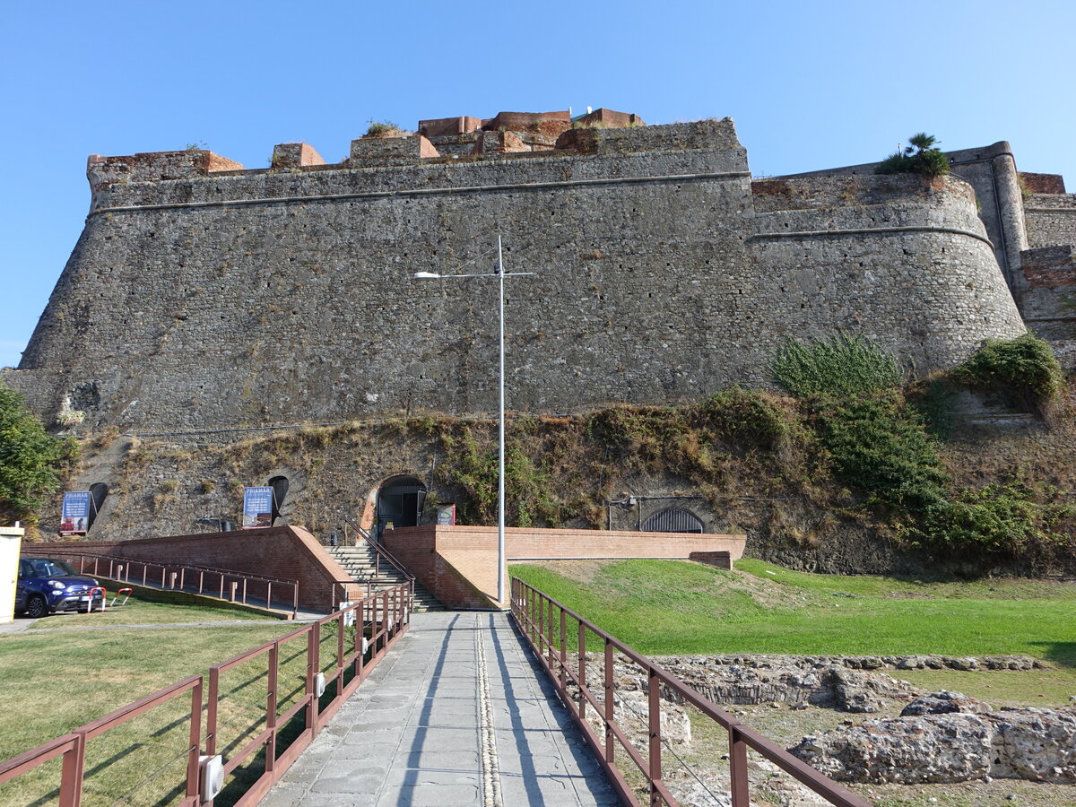 Savona, Fortezza della Priamar, genuesische Festung erbaut bis 1542 (02.10.20219
