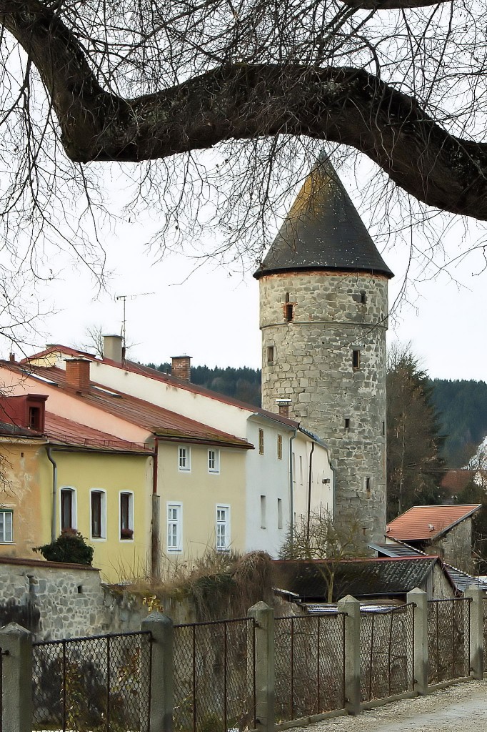 Scheiblingturm an der Nordwestecke der Altstadt... aufgenommen am 10.2.2014