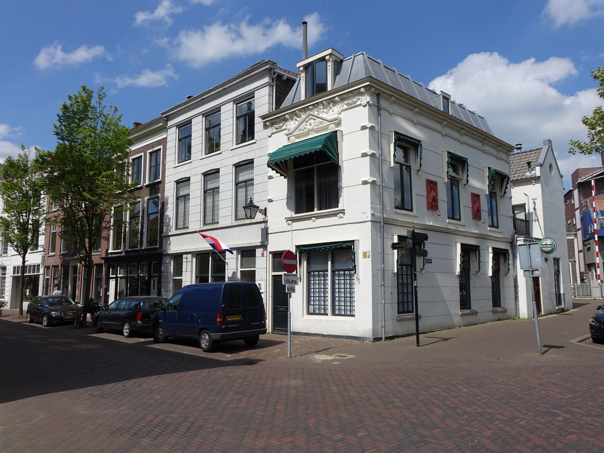 Schiedam, Huser in der Brede Martsteeg Strae (11.05.2016)