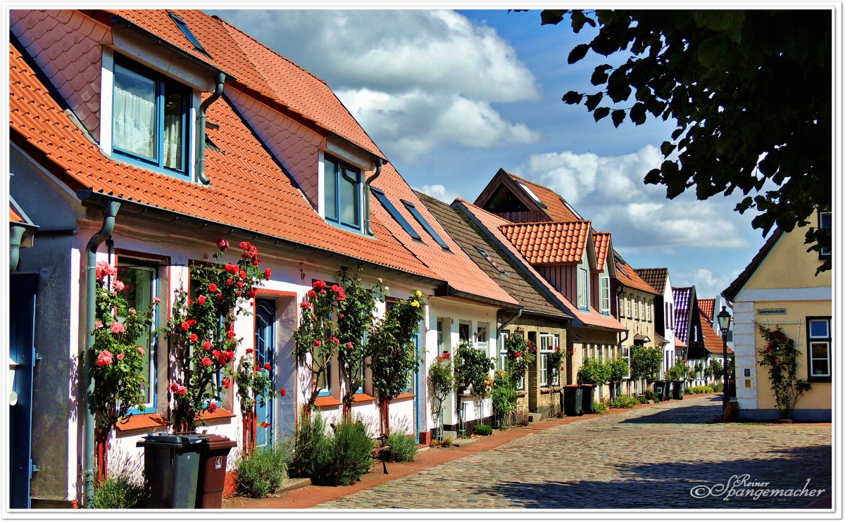 Schleswig/Holm Altstadt, August 2013