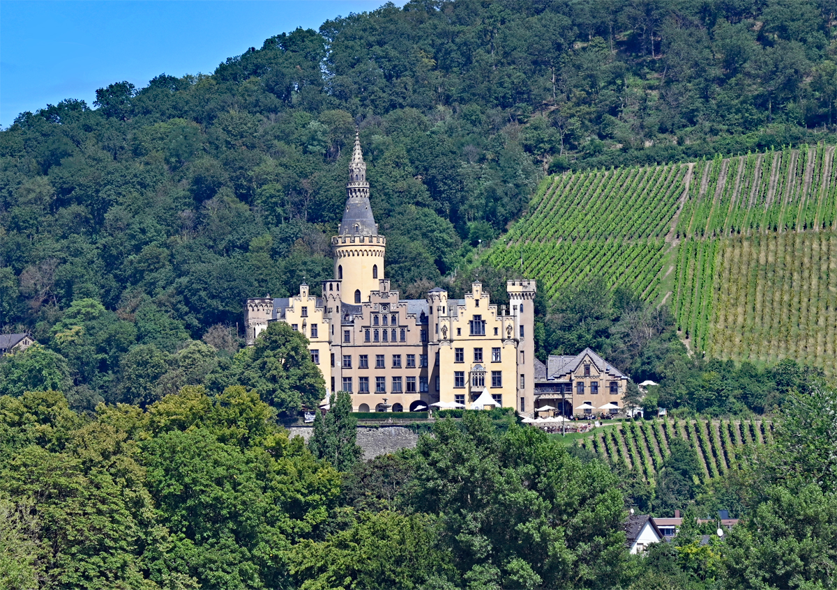 Schlo Arenfels in Bad Hnningen am Rhein - 14.08.2021