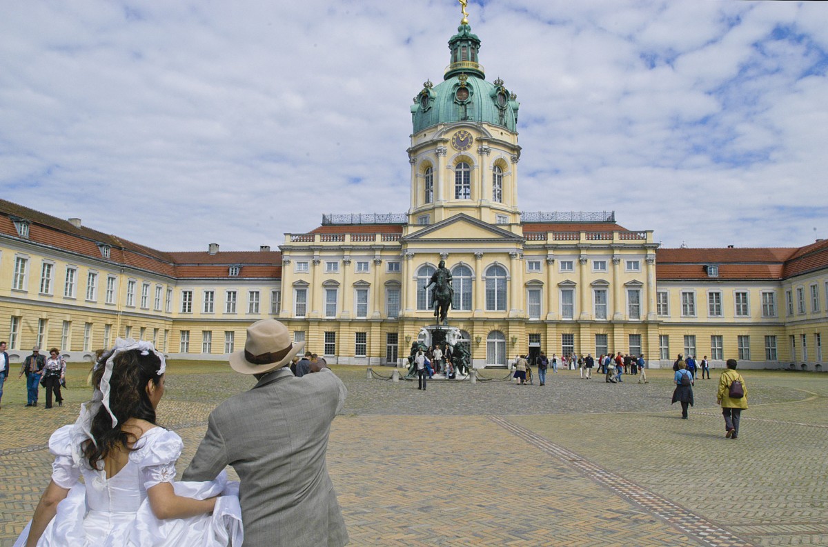 Schloss Charlottenburg in Berlin. Aufnahme: 4. Mai 2008.