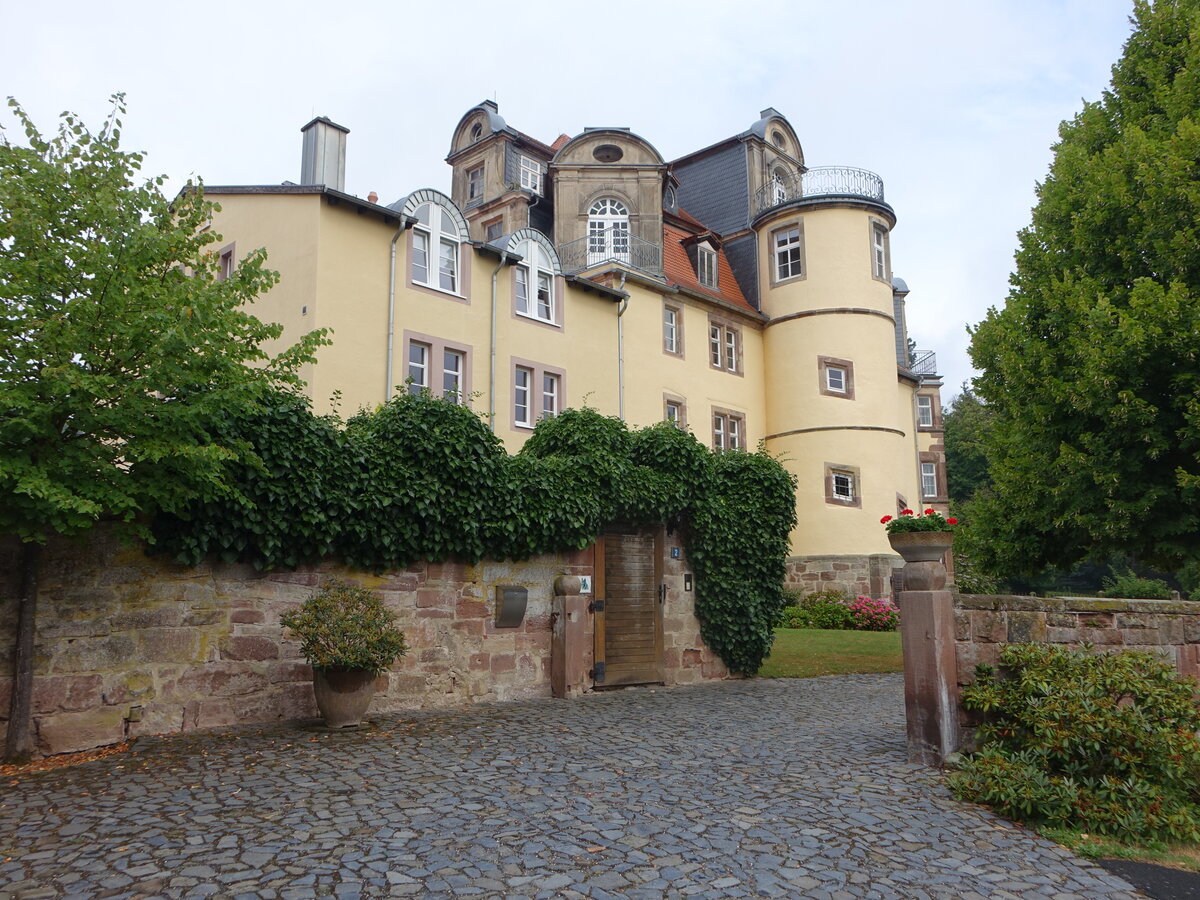 Schloss Riede, erbaut 1563 durch das Adelsgeschlecht von Meysenburg (05.08.2022)