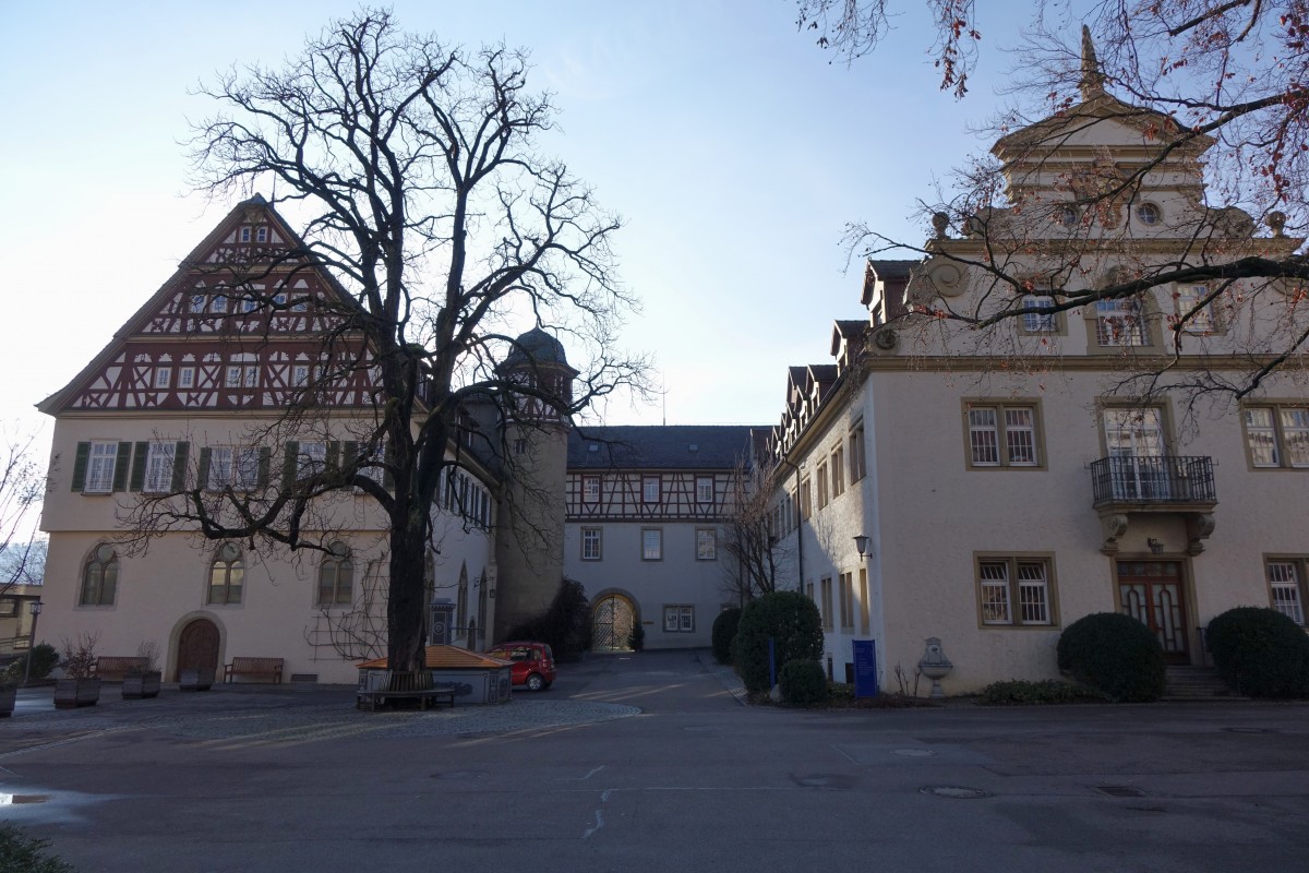 Schloss Stetten, erbaut ab 1508 durch Konrad Thumb von Neuburg, heute Sitz der Diakonie (18.01.2015)