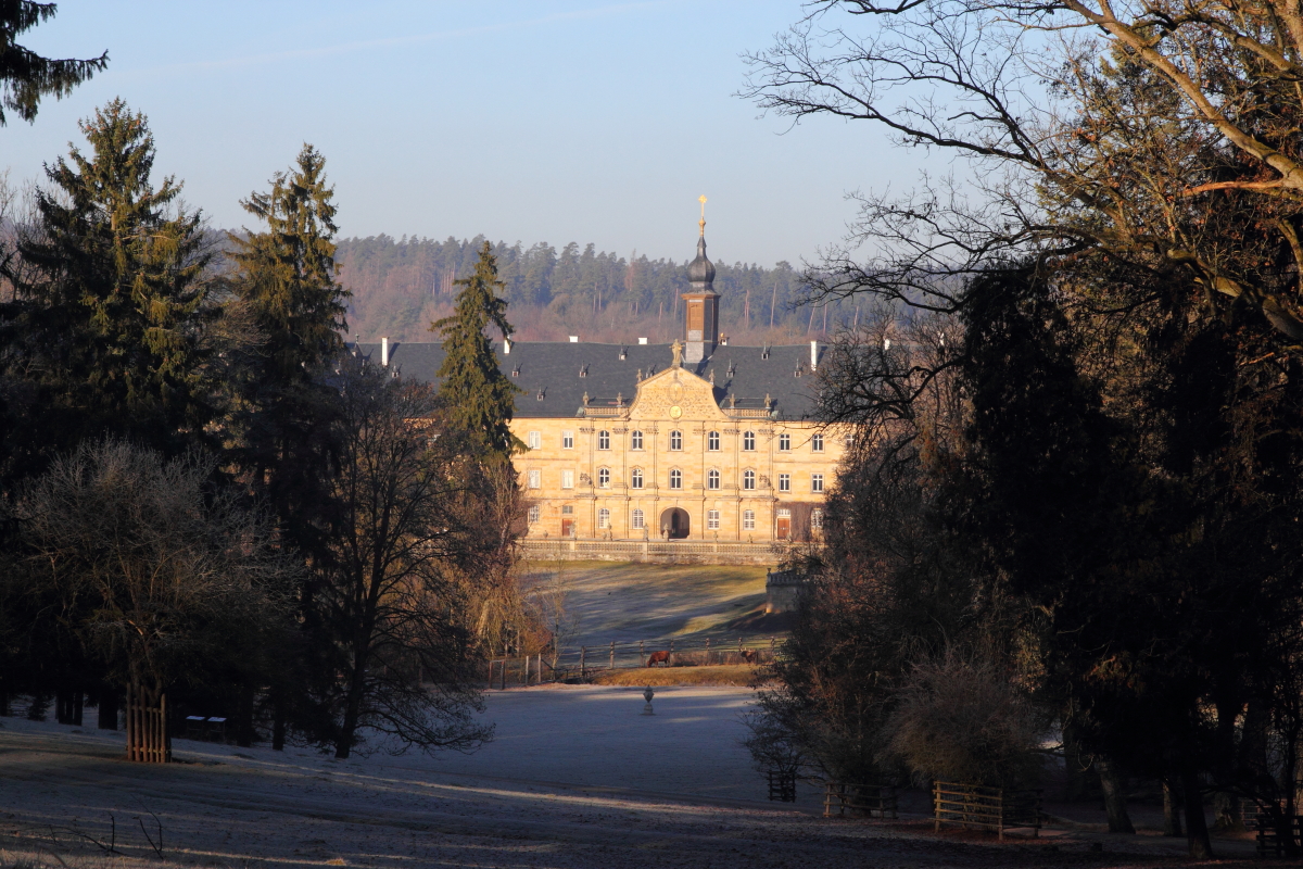 Schloss Tambach am 30.12.2016.