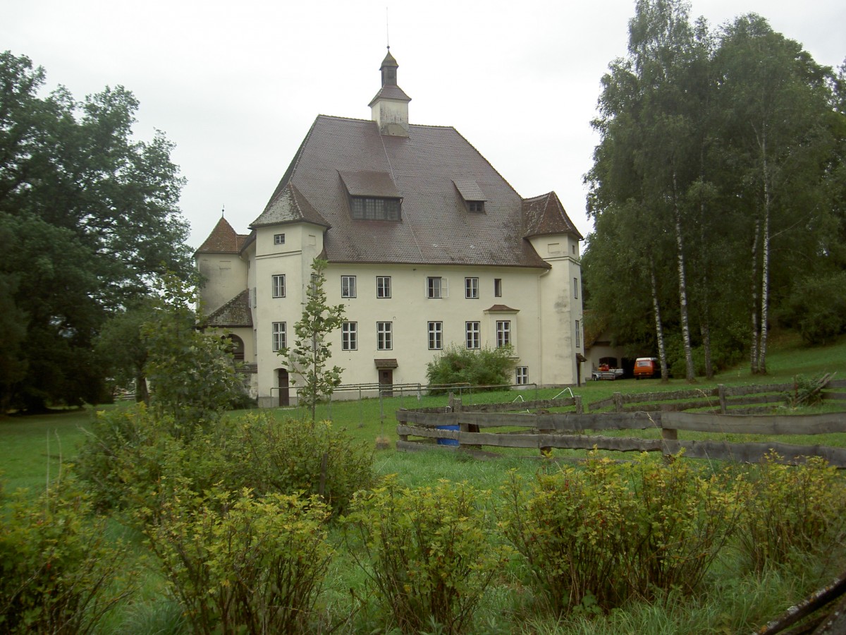 Schloss Wiesenau, erbaut von 1579 durch Siegmund Pain, Bezirk Wolfsberg (20.08.2013)